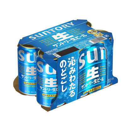 산토리 생맥주 350ml 6개입【알코올도수 5%】