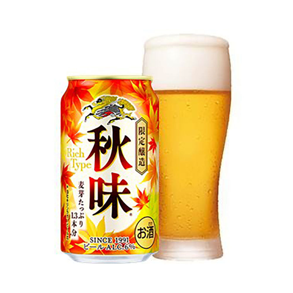 기린 가을(기간한정) 350ml 6개입【알코올도수 6%】