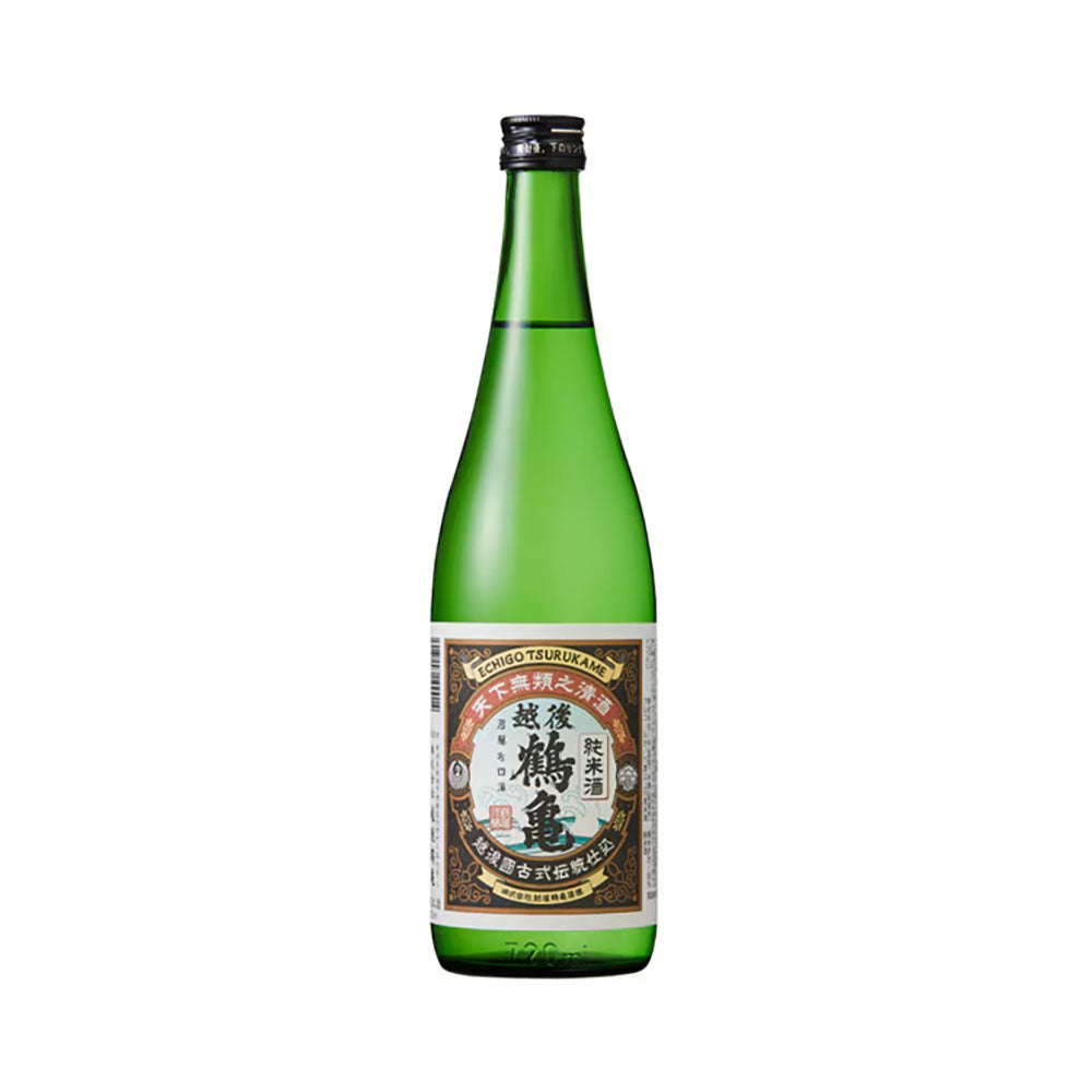JAPANESE SAKE-에치고 쓰루카메 준마이 [ 니혼슈 니가타 현 720ml]