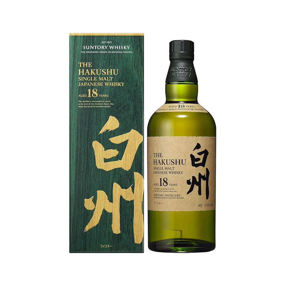 WHISKY-산토리 하쿠슈 12년 43% 700ml, 박스 포함 싱글 몰트 일본 위스키